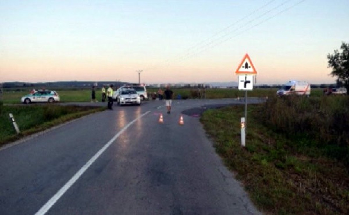 Tragick Zr Ka N Kladiaku S Cyklistkou Barbora Nepre Ila