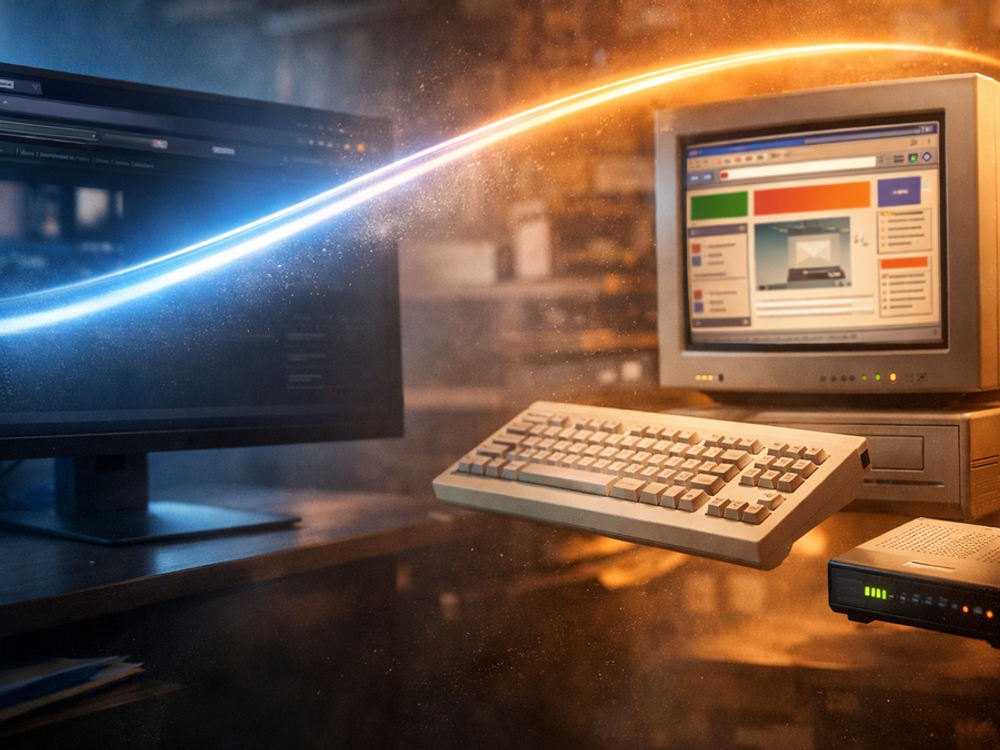 Takto vyzeral internet, keď bol mladý