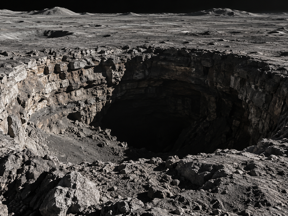 NASA skúma dieru na Mesiaci. Môže viesť do jaskyne