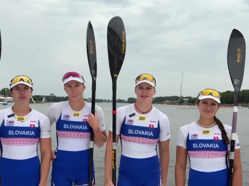 Ženský štvorkajak mal na dosah cenný kov na MS
