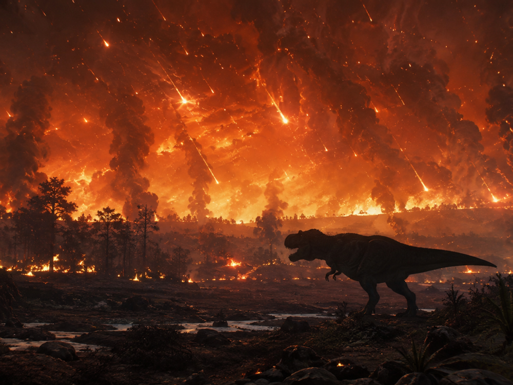 Dinosaury nezabila len zrážka s asteroidom. Prišlo niečo horšie
