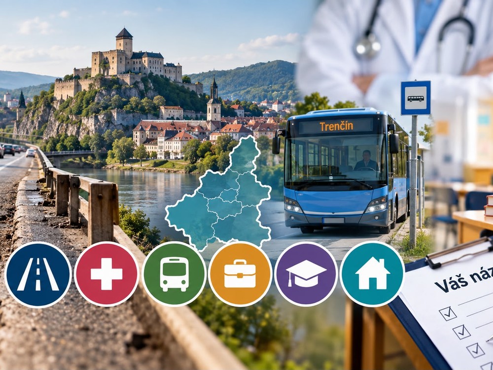 V Prievidzi cesty, v Púchove bývanie. Prieskum JOJ 24 ukázal, čo najviac trápi jednotlivé okresy