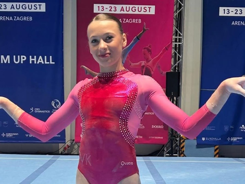Gymnastka PILIAROVÁ dvakrát štvrtá na Majstrovstvách Európy