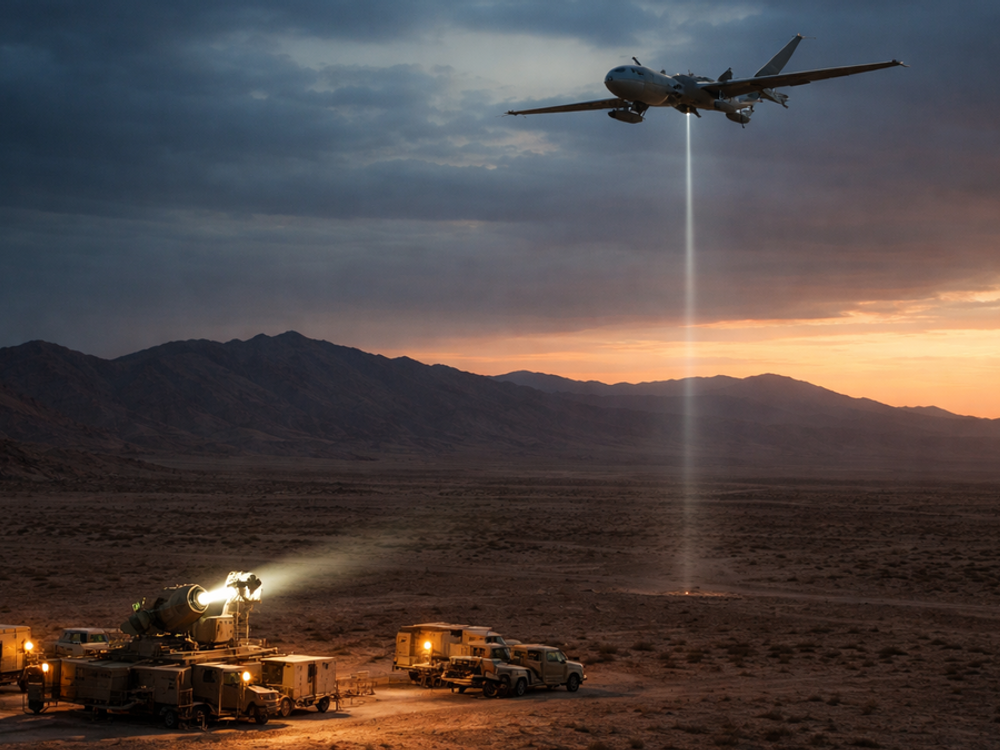 Američania chcú drony vo vzduchu navždy: Nabíjať ich má laser