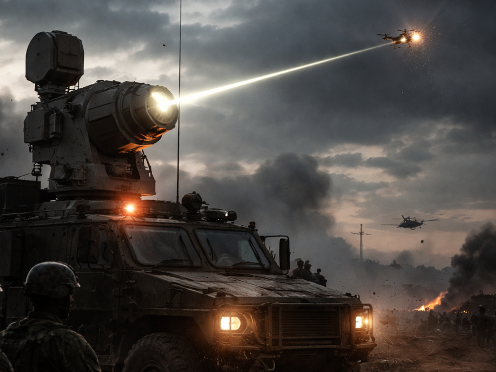 Rusko ukázalo laser proti dronom. Pribúdajú otázky