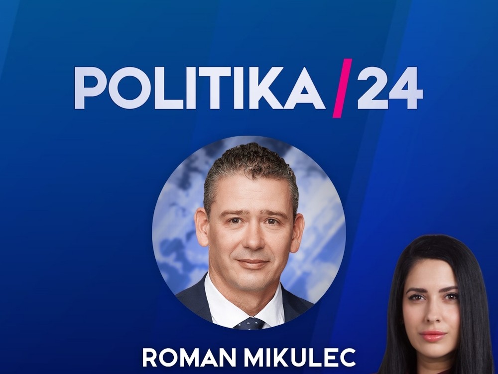 Pozvanie do relácie Politika 24 prijal exminister vnútra Roman Mikulec