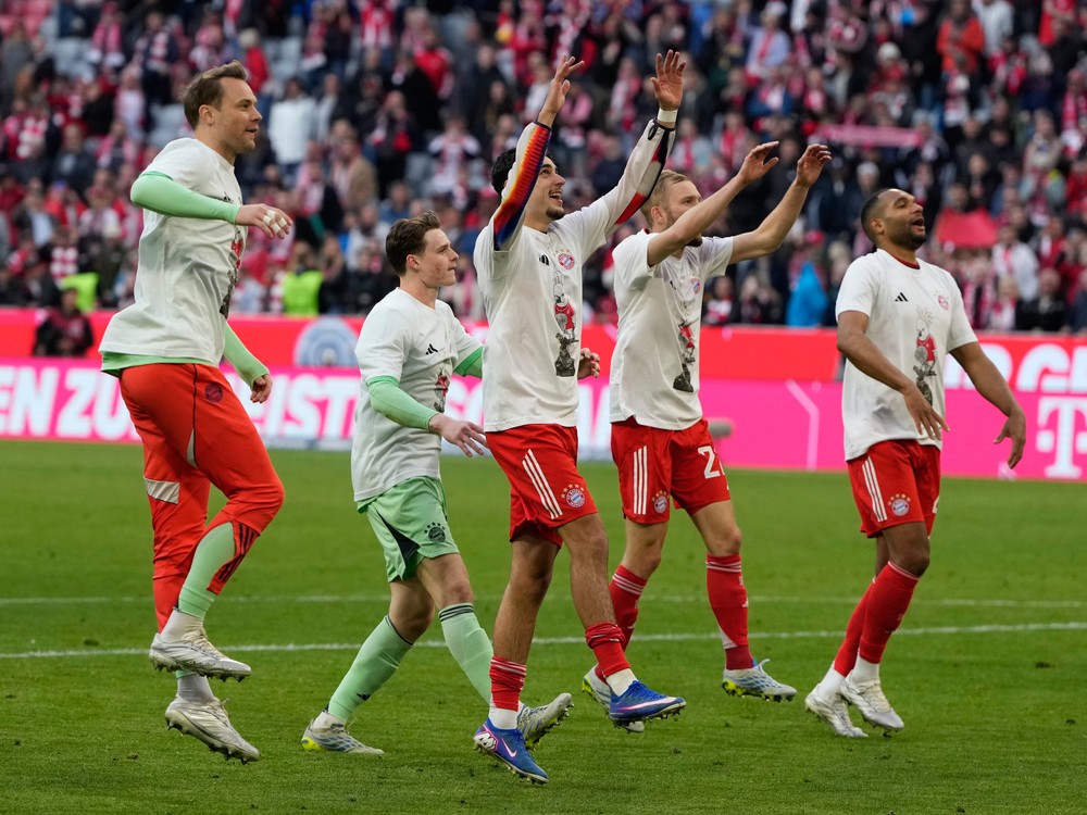 Suverénny BAYERN oslavuje 35. nemecký titul