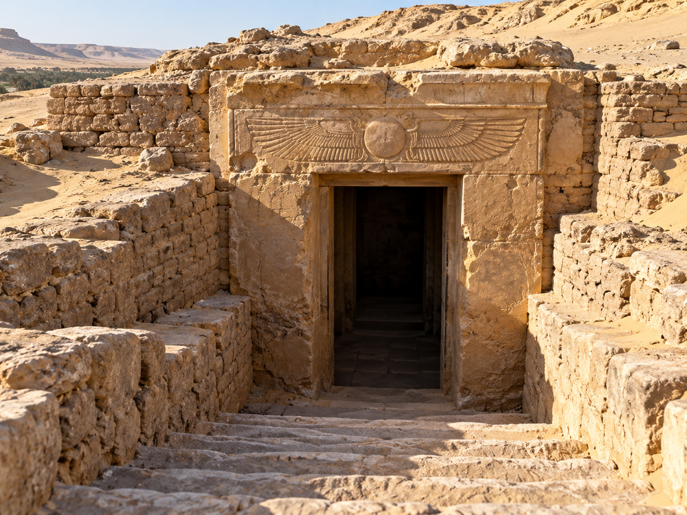 Egypt vydal ďalšie tajomstvo. Ukrývalo sa za 14 schodmi