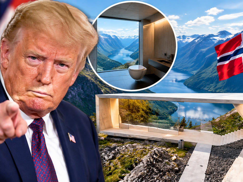 Trump nazval Nórsko zas**nou dierou. Nóri mu ukázali najkrajšie miesto na veľkú potrebu