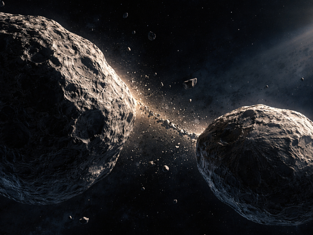 Asteroidy si hádžu kamene: NASA odhalila zvláštny jav