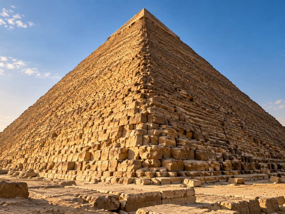 Tajomstvo Veľkej pyramídy v Gíze môže byť v jej múroch