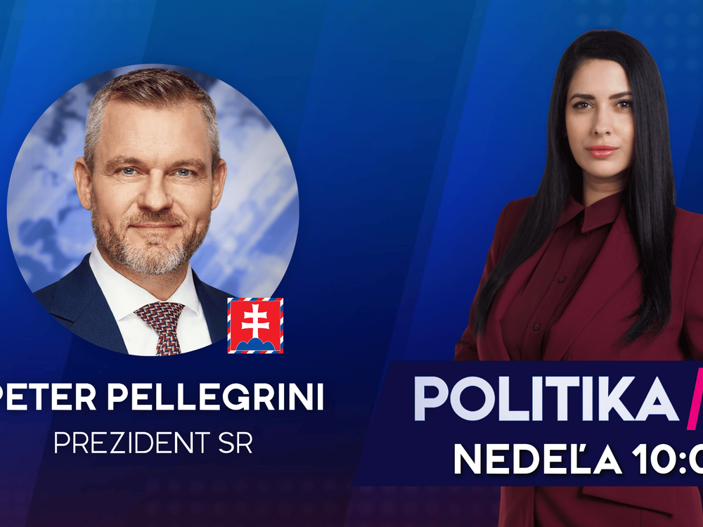 Pozvanie do diskusnej relácie Politika 24 prijal prezident Peter Pellegrini