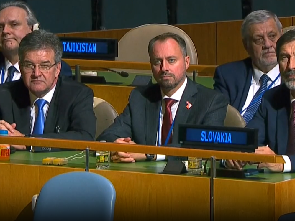 Čo robil Miroslav Lajčák pri slovenskej delegácii v OSN?