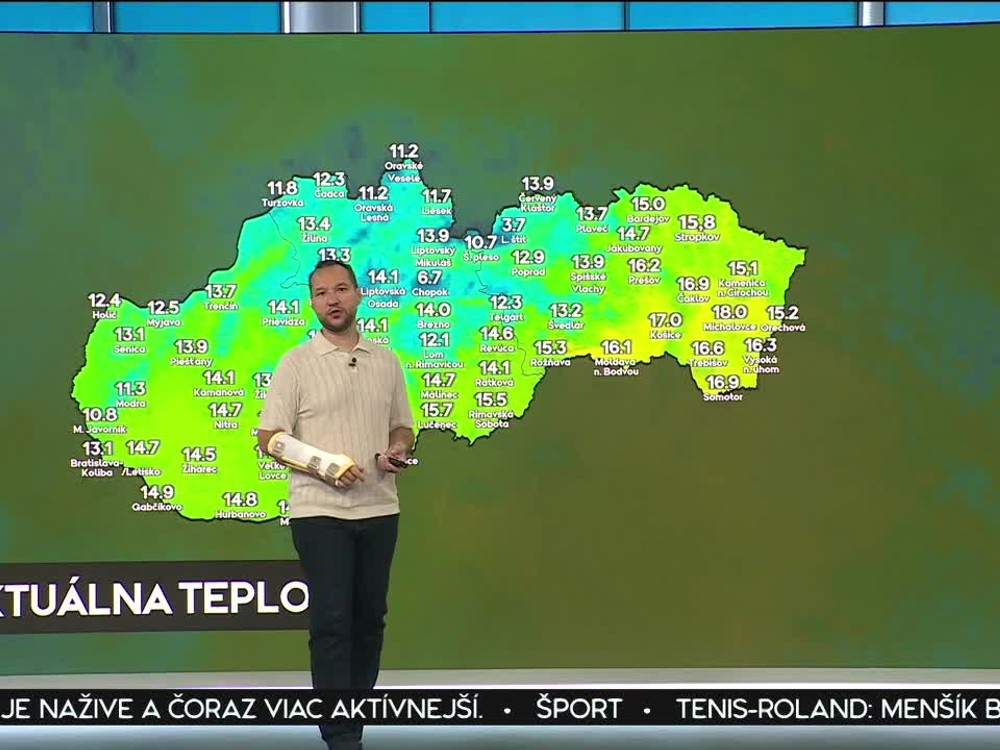 Počasie s Michalom HAZLINGEROM