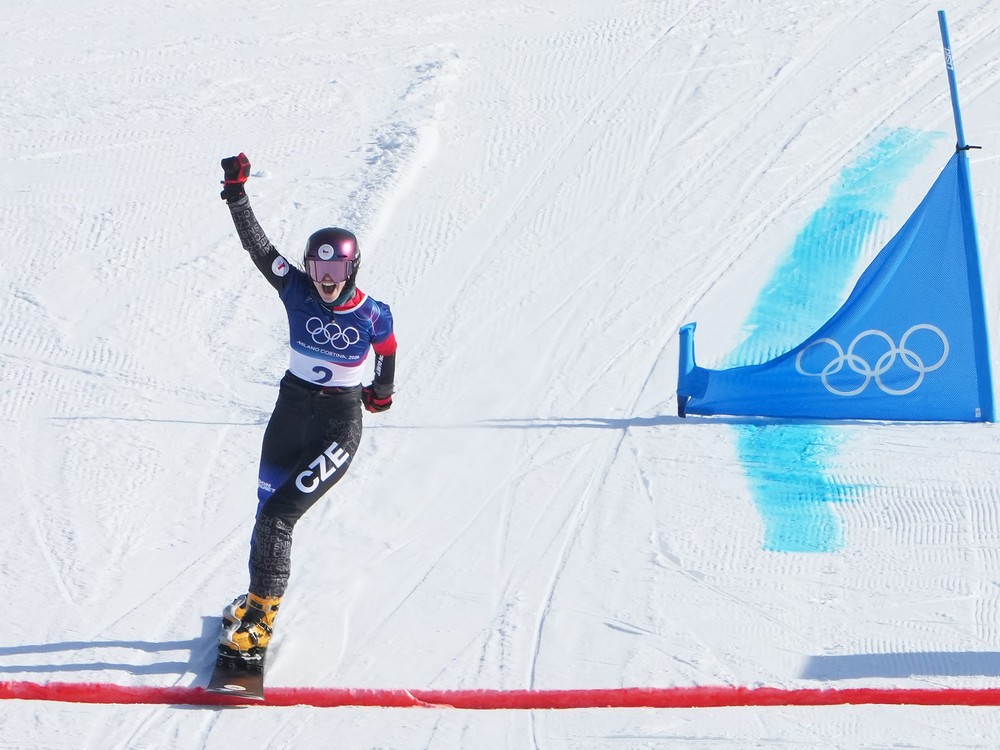 Snowboardistka MADĚROVÁ získala ZLATO!