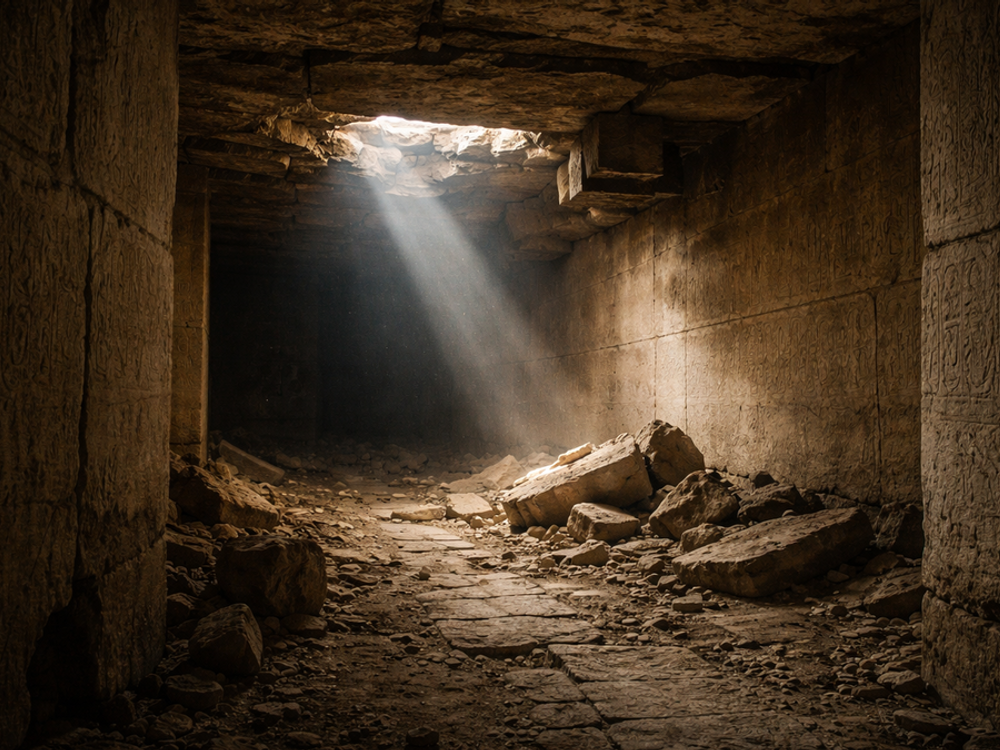 V pyramíde objavili osem skrytých miestností