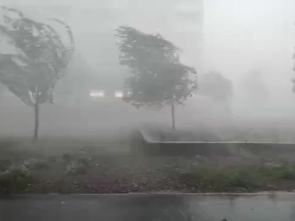 Stromy ako zápalky, po búrkach aj zranení, vietor takmer 120 km/h