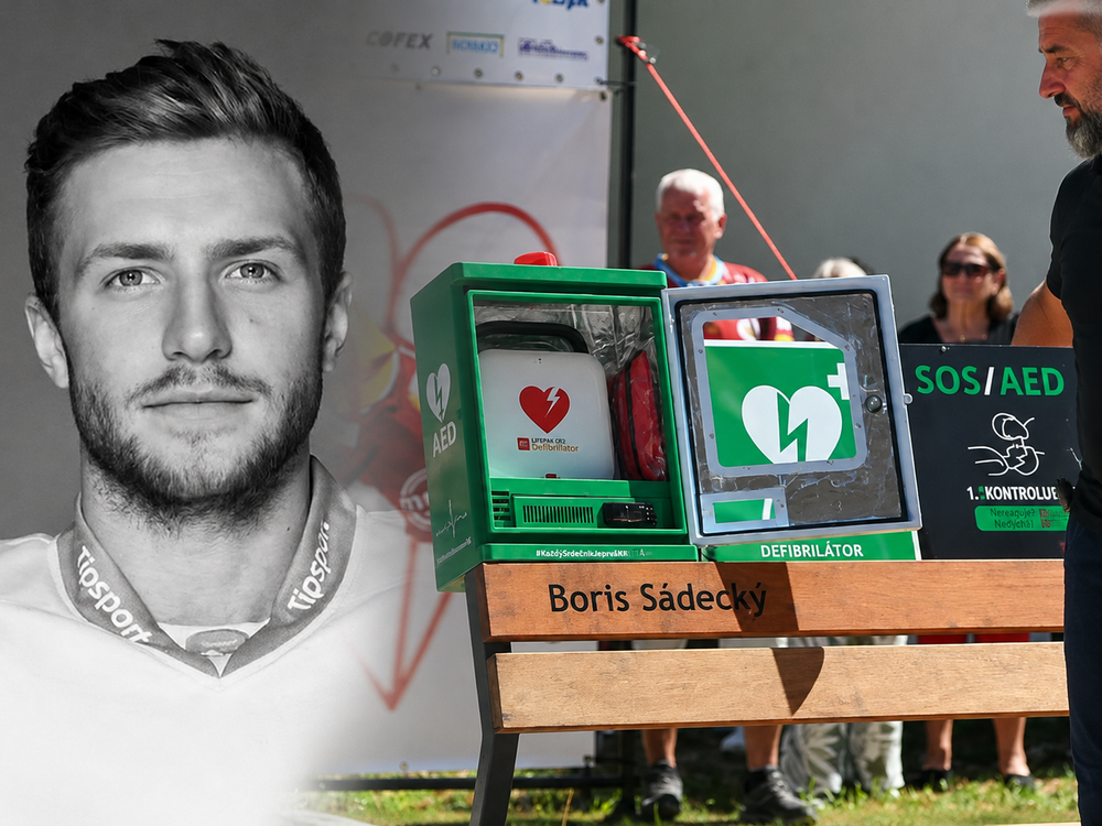 Hokejistovi Sádeckému (†24) sa zastavilo srdce. V Trenčíne dnes jeho meno pomáha zachraňovať životy