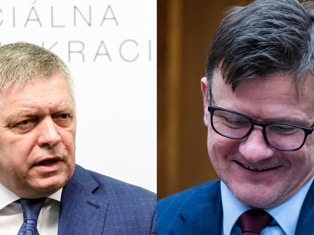 Fico: Zlé hodnotenie SIS vzniklo na základe informácií Hlinu. Ten reaguje: Je to smiešne