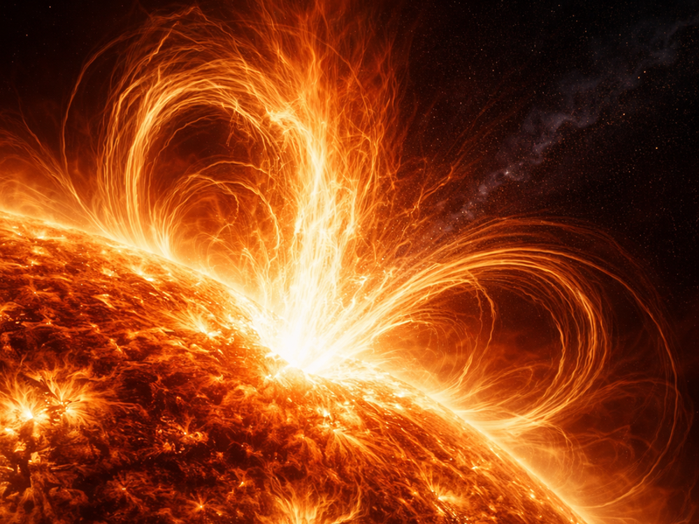 Slnko vystrelilo sériu extrémnych erupcií: Krása aj hrozba