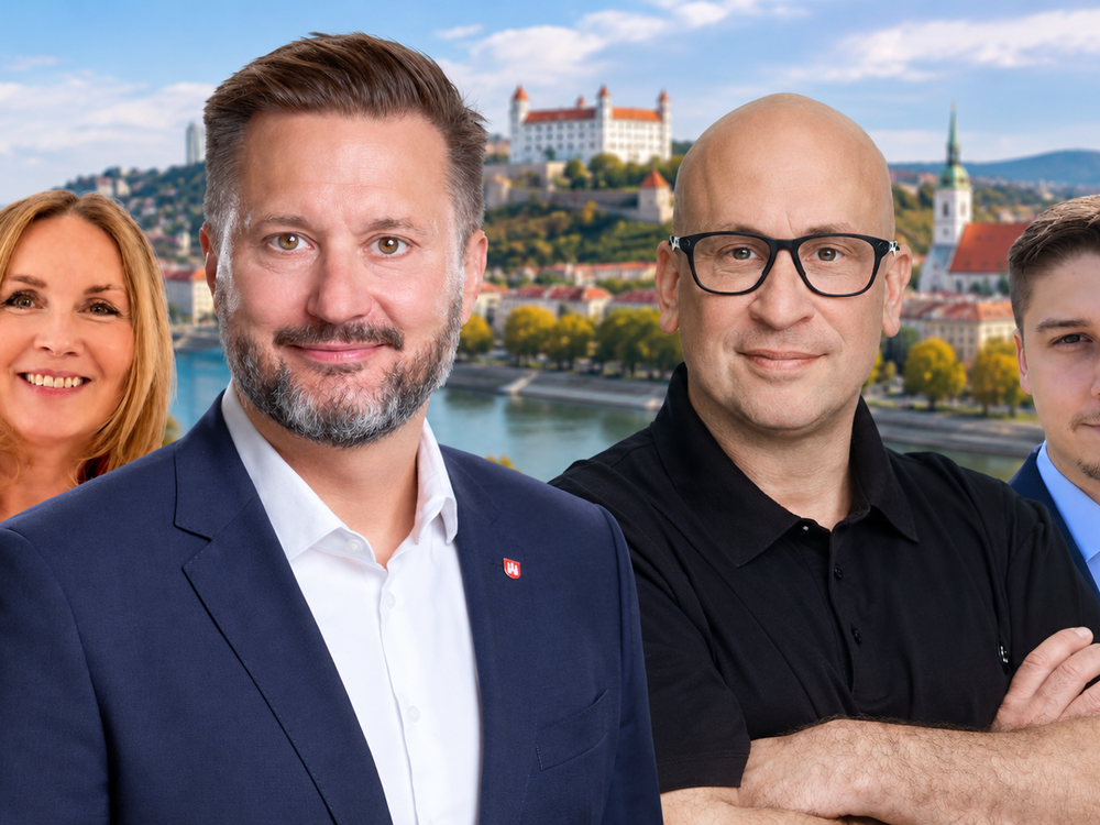 Vallo, Ráž, Šubová či Geci? Pozrite si, kto chce rozhodovať o budúcnosti Bratislavy