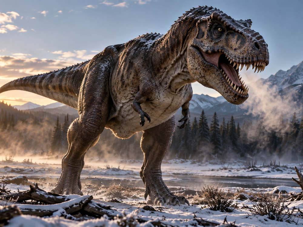 T. rex zvládal aj krutú zimu. Jeho zuby ukázali prečo