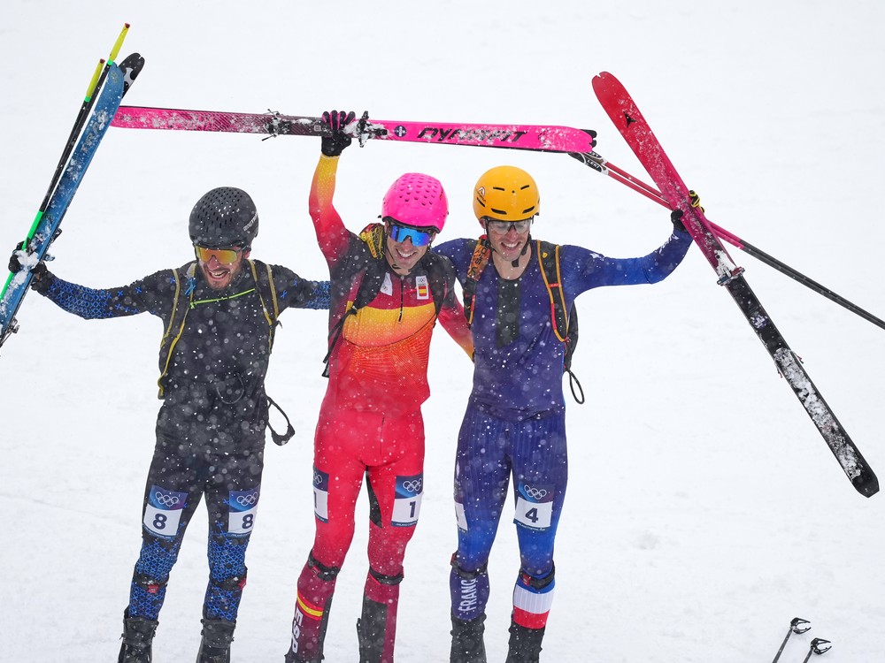 Historicky prvými olympijskými víťazmi v skialpinizme Španiel a Švajčiarka