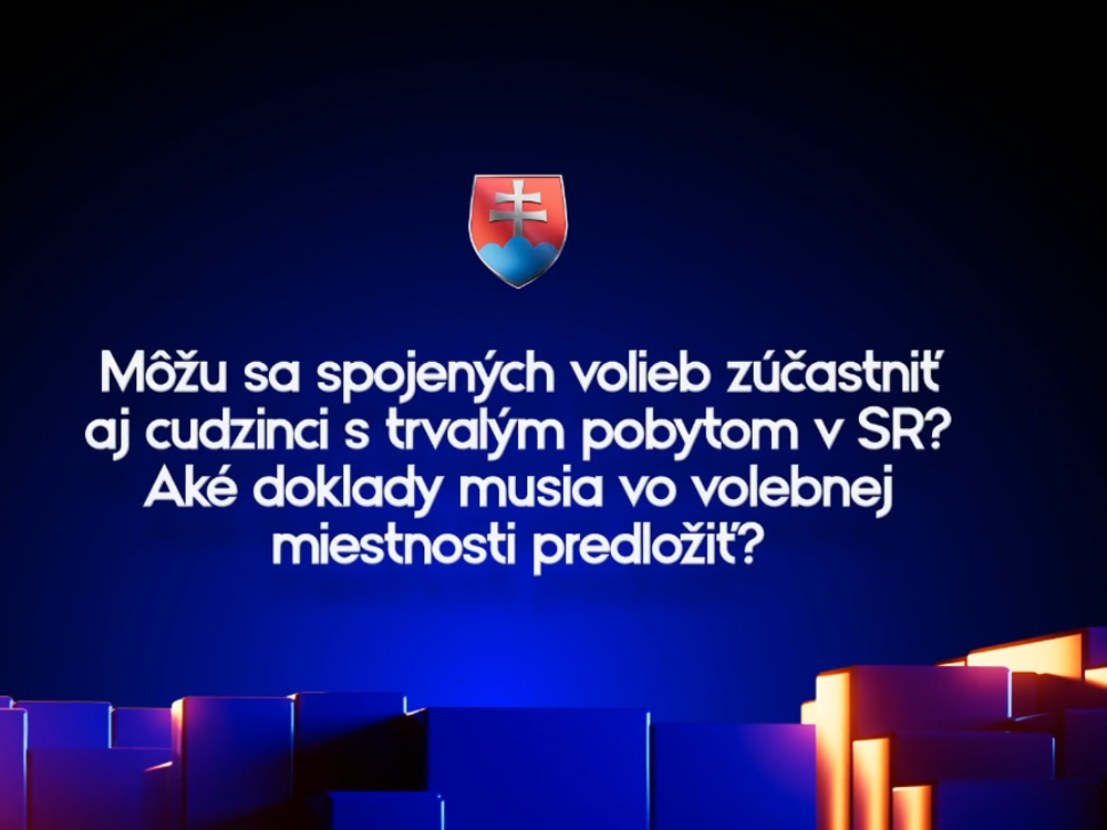 Môžu cudzinci voliť v komunálnych a župných voľbách 2026?