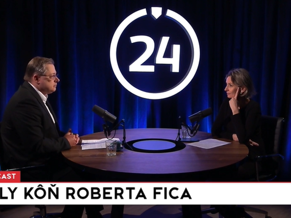 S M. Vašečkom aj o Ficovom bielom koni a somárikoch