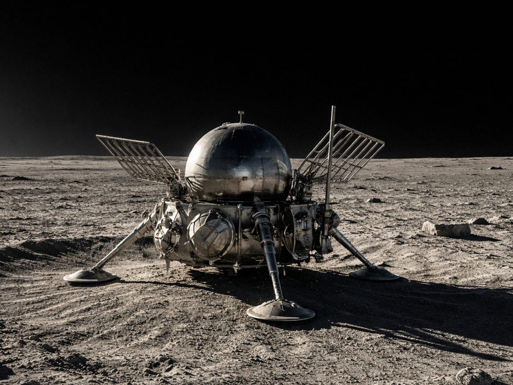 Umelá inteligencia našla Lunu 9: Miesto tajili 60 rokov