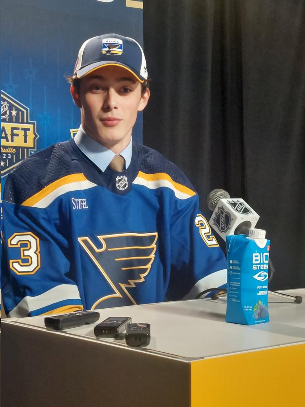 Dalibor Dvorský na drafte NHL
