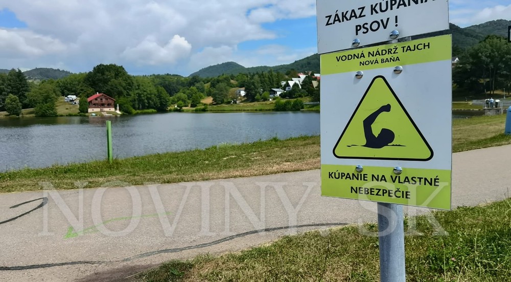 Mladík prišiel o život vo vodnej nádrži Tajch