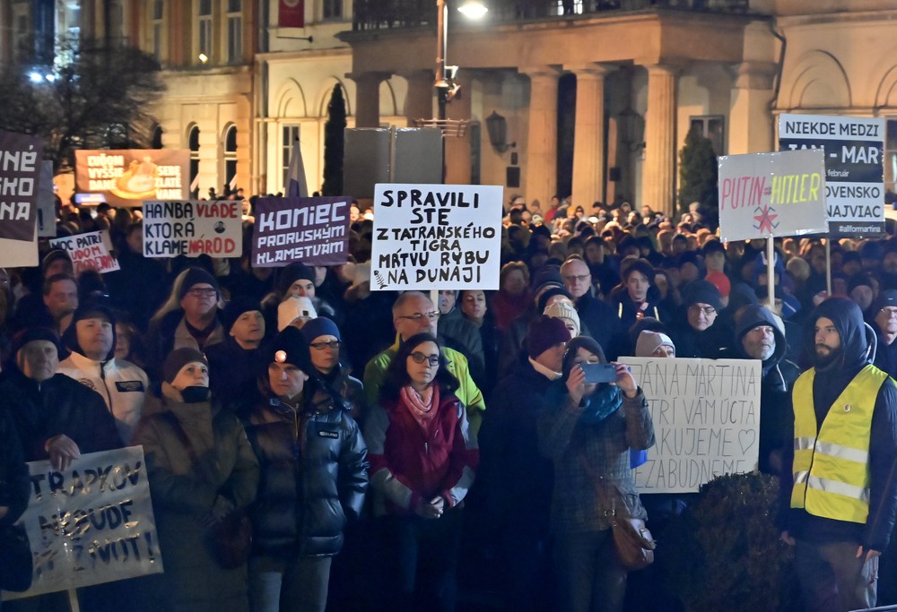 Spomienka na Jána a Martinu v Košiciach