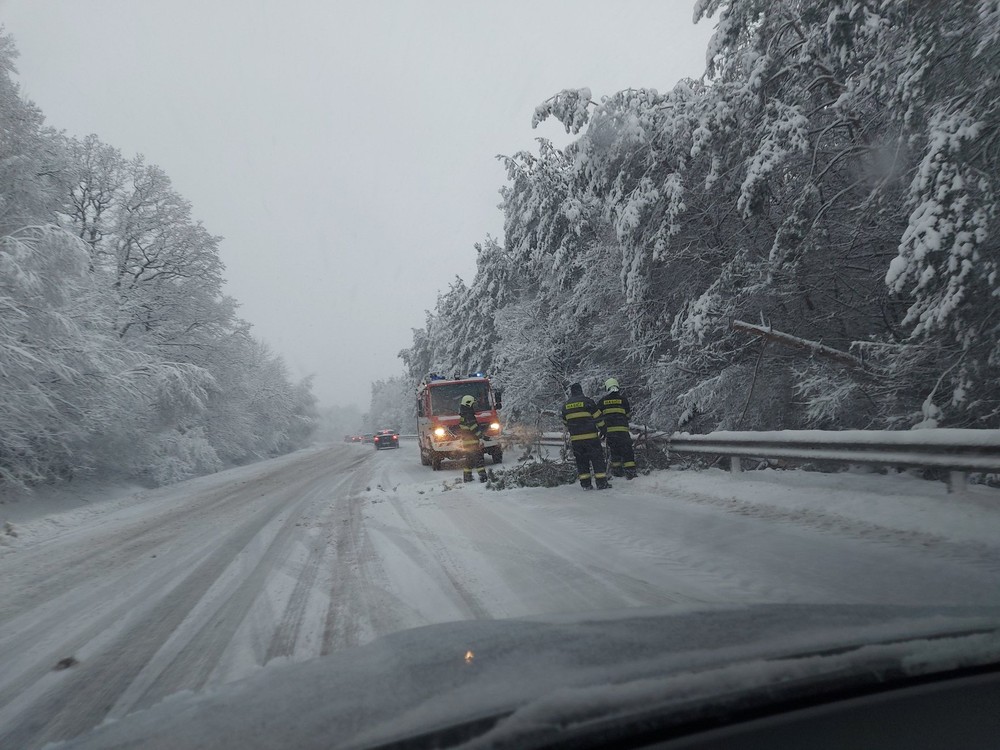 Snehová kalamita na východe Slovenska