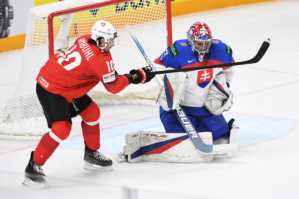 Slovensko - Švajčiarsko, MS v hokeji 2023