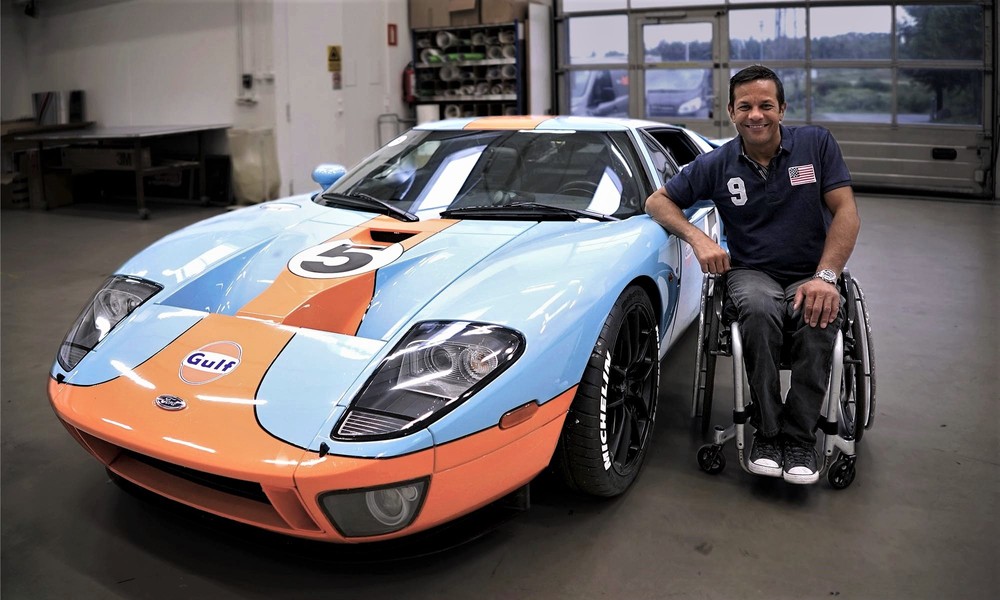 Jason Watt a jeho Ford GT
