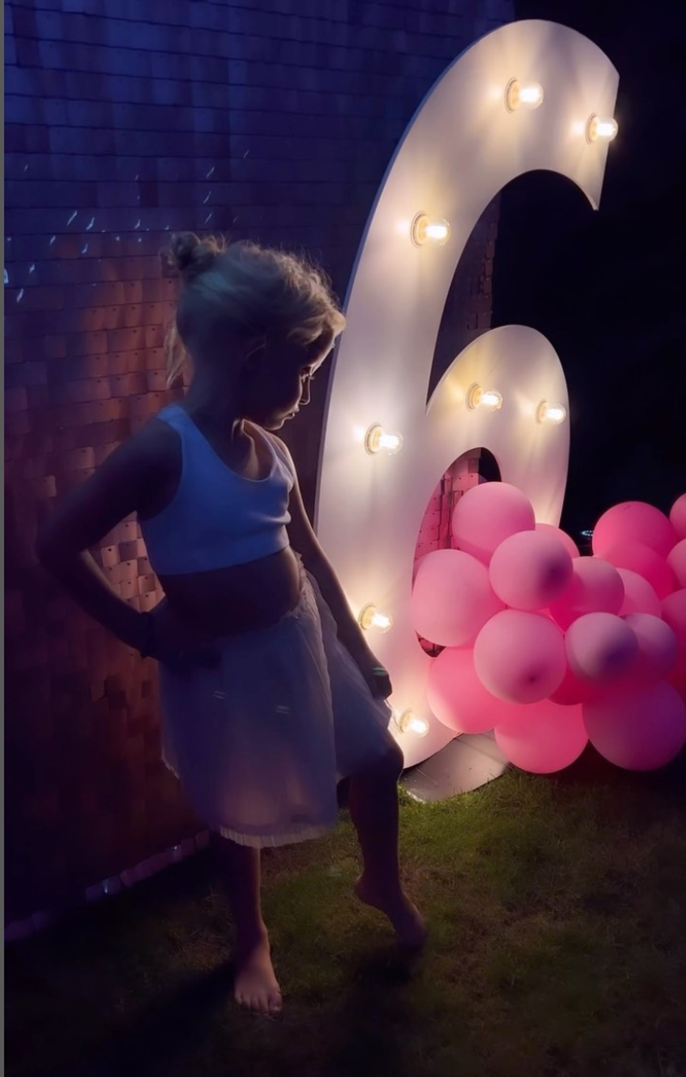 Agáta Hanychová - oslava narodenín Mii