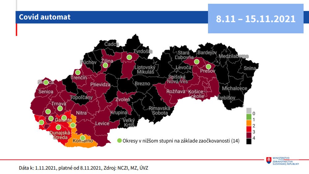 Covid automat od 8.novembra