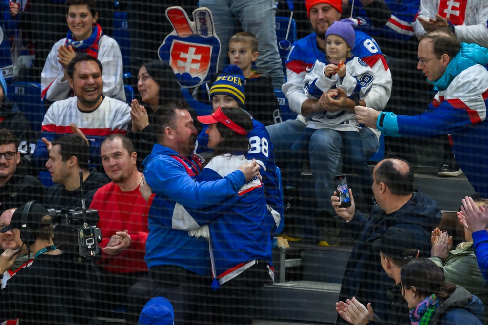 Zápas Slovensko - Švédsko