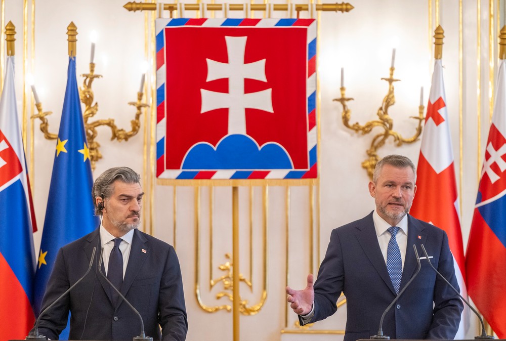 Návšteva kontroverzného prezidenta Gruzínskej republiky Michaila Kavelašviliho na Slovensku