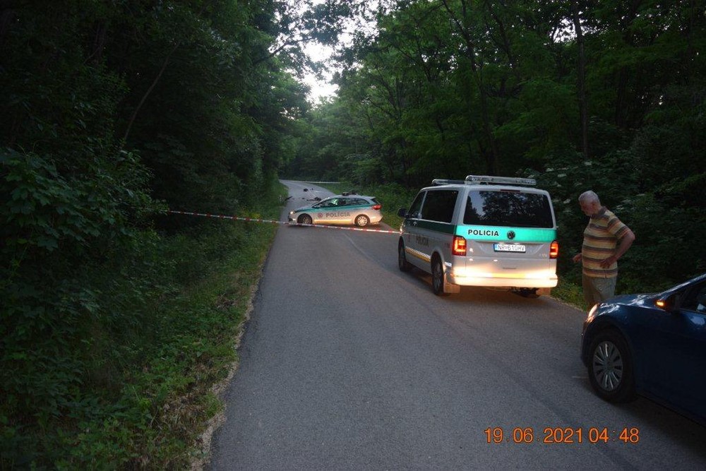 Tragická nehoda pri obci Zlatno