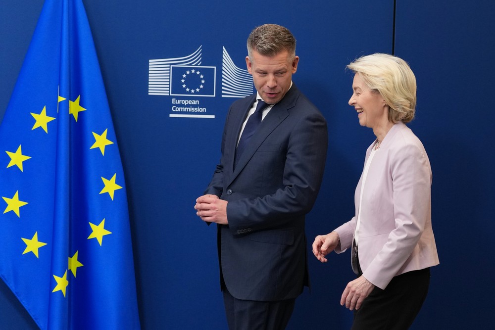 Péter Magyar sa stretol s Ursulou von der Leyen