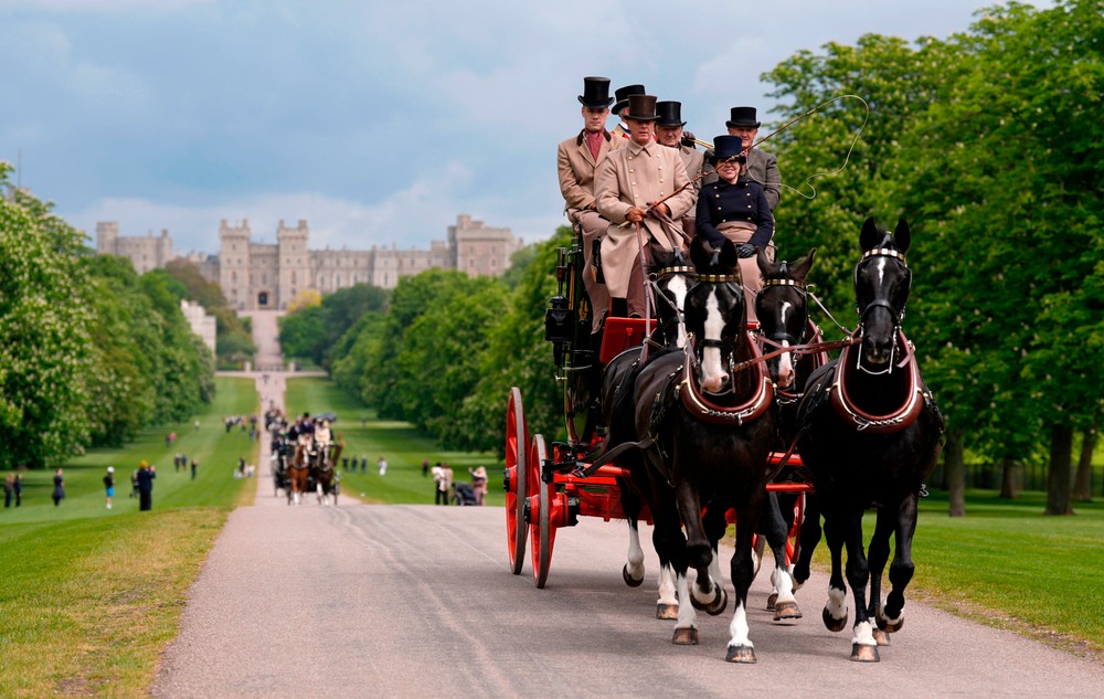 kráľovská konská prehliadka pri hrade Windsor 4