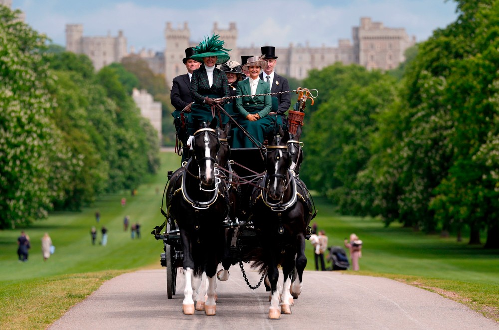 kráľovská konská prehliadka pri hrade Windsor 5