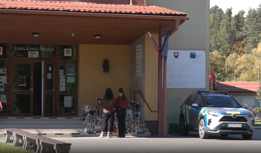 Pohreb učiteľky Božky zo Staškova