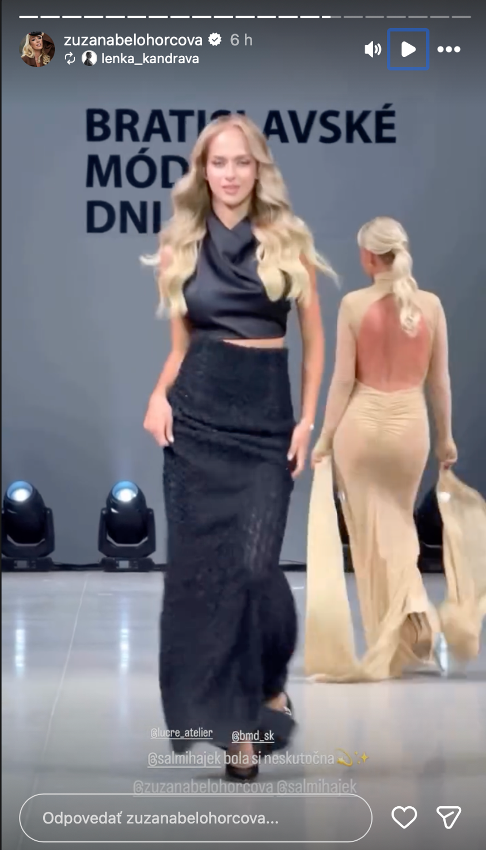 Zuzana s dcérou Salmou ako modelky