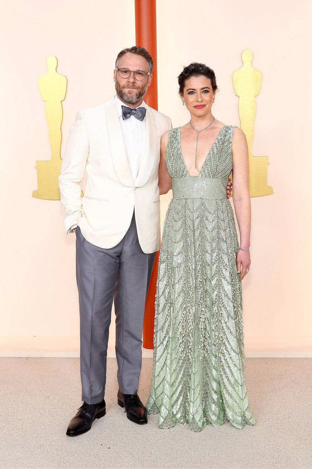 Seth Rogen a manželka Lauren Miller