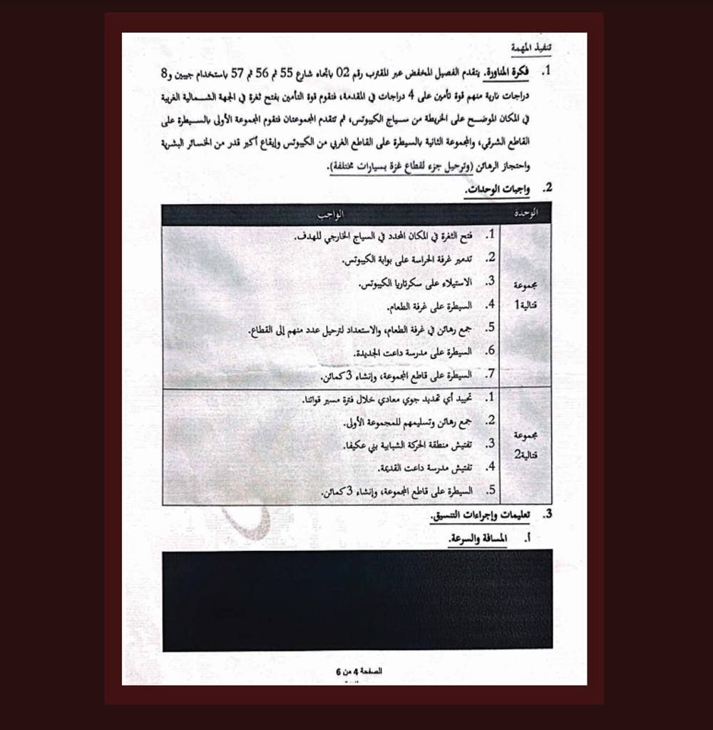 Operation plans found on the bodies of Hamas Terrorists (13)