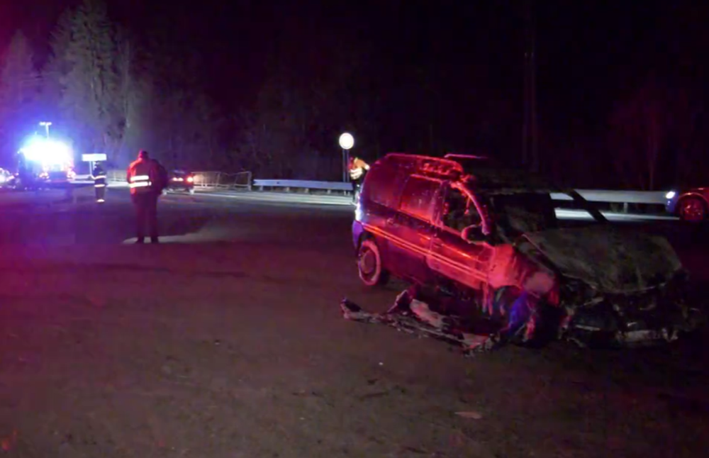 Reťazová zrážka pri Zvolene