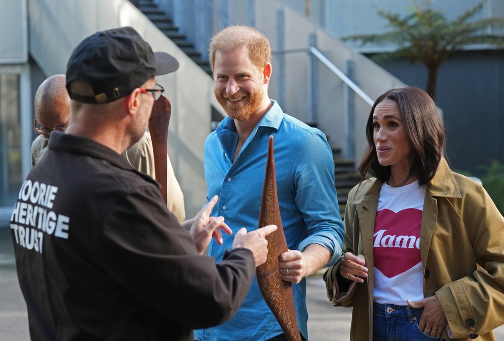 Harry a Meghan v Austrálii